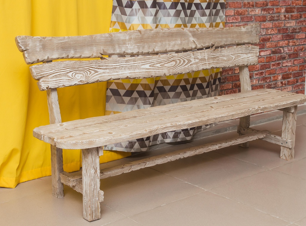 лавка сосна 1,5м Прованс